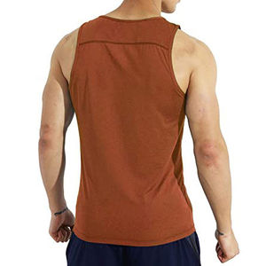Men Athletic Training Tank Top Lightweight Breathable Quick Dry <b>Sleeveless</b> Shirt for Gym Running Fitness Workout Wear - Product Image 4