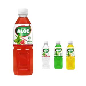 Bebida de Aloe Vera Natural con Sabor a Sandía de Alta Calidad al por Mayor de Datafa, 500 ml, Sin Azúcar, Refrescante con Pulpa - Product Image 3