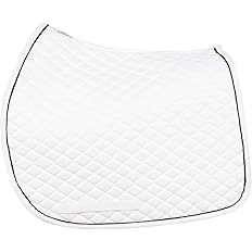 Tapis de selle polyvalent de base avec garniture et passepoil – Base en coton, doublure en flanelle, matelassage losanges pour un confort optimal - Product Image 2
