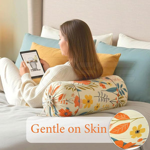 Luxury Knitted Cotton Polyester Fabric Cushion Sleeve Soft <b>Bolster</b> <b>Pillow</b> <b>Cover</b> for Home Bedroom Sofa Guest Room Daily Use - Product Image 6