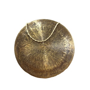 Gong tradicional tibetano hecho a mano de alta calidad, campana de canto espiritual para meditación, decoración de Yoga, artesanía de Metal tallada - Product Image 1