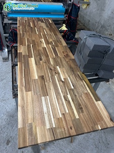 Tablero de unión de dedo de madera maciza de Acacia de grado AB de alta calidad para uso en cocina interior Muebles de cocina de interior Premium para certificado - Product Image 6