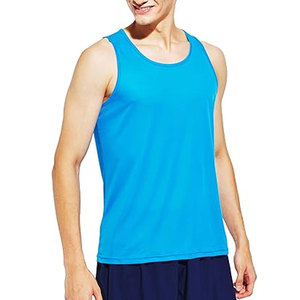 High Performance Breathable <b>Running</b> <b>Singlet</b> Sweat Wicking Quick Dry Fabric Ultra Lightweight Breathable - Product Image 1