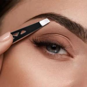 ชุดแหนบตัดขนตาสแตนเลสสตีล Morje Surgical Precision สีดำ ปลายเรียบ 10 มม. 4 ชิ้น - Product Image 3