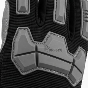 ถุงมือช่างงานหนักแบบกำหนดเองสำหรับ OEM พร้อมแผ่นยาง TPR ป้องกันข้อนิ้ว  บุหนังสังเคราะห์บริเวณฝ่ามือ  ลดแรงสั่นสะเทือน  สำหรับงานยุทธวิธี - Product Image 5