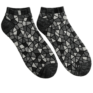 Chaussettes de sport respirantes en coton à cinq doigts avec logo personnalisé, chaussettes de course à pied pour hommes - Product Image 2