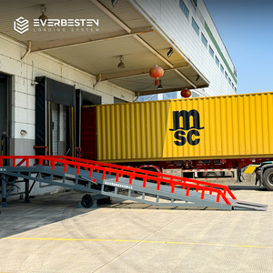 Rampa Industrial para <span class=keywords><strong>Carga</strong></span> y Descarga <span class=keywords><strong>de</strong></span> Montacargas |   Plataforma Móvil <span class=keywords><strong>de</strong></span> <span class=keywords><strong>Carga</strong></span> para Uso Logístico en Almacenes - Product Image 4