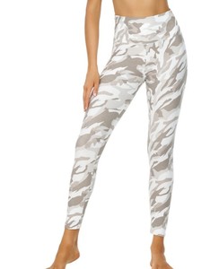 Leggings de sport de qualité supérieure, 100% coton, respirants, tricotés, taille haute, extensibles, pour yoga, fitness, gym, course à pied et entraînement - Product Image 6