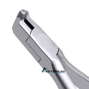 Pince coupante distale orthodontique dentaire à coupe rasante, à long manche, pour fils, en acier inoxydable, instrument manuel ergonomique - Product Image 3