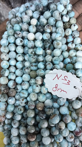 สร้อยข้อมือคริสตัลแท้ลูกปัดหินธรรมชาติขนาด8มม. เครื่องประดับแฟชั่นสำหรับผู้ชายผู้หญิง - Product Image 3