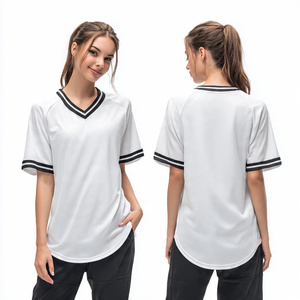 Customizable Hot Sale Women's Oversize Baseball Jersey Dress Sublimation High Elasticity Durable Team wear uniforms jersey - Product Image 4