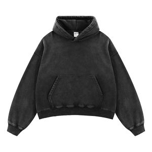 High Quality Oversized Drop Shoulder Hoodie Heavy Weight Custom High Quality Hoodie Pullover <b>Thick</b> <b>Fleece</b> Oversize - Product Image 3