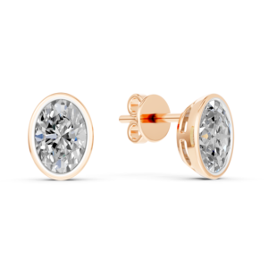 Pendientes de Oro Sólido de 9k, 14k, 10k y 18k con Diamantes Cultivados en Laboratorio de 2.06 Quilates, Certificados por IGI, RJC, ODM, OEM, Fabricante de Joyería Fina Ética EA502329 - Product Image 5
