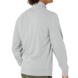 Men's Oversized Cotton Half Zip Hoodie Heavyweight Quarter Zip Sweatshirt Custom Logo Pullover Golf Style Sweatshirt for Men - Product Image 2