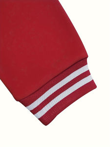 Nouvelles vestes universitaires d'hiver en coton, style sportif et cool, unisexe, personnalisables, tendance, avec col montant et traitement teinté, vente en gros - Product Image 4
