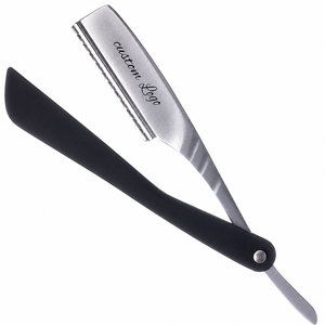 Navaja de Afeitar Plegable Profesional Kobe Pegasus, Navaja de Barbero de Acero Inoxidable con Cuchilla Reemplazable y Logotipo Personalizado - Product Image 3