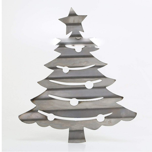 Joyeux Noël, Bonne Année, Décoration Murale Moderne en Métal Imprimé Fait Main, Art Mural Suspendu, Décorations de Noël pour la Maison, Sublimation Blanche - Product Image 3