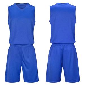 Uniforme de Baloncesto Personalizado, Sin Mangas, Corto, Color Sólido, Poliéster Transpirable, de Secado Rápido, Antibacterial, Unisex - Product Image 2