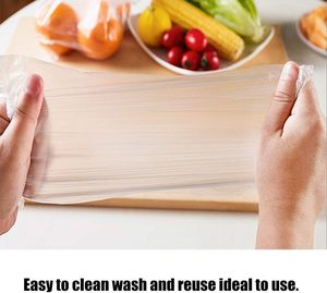 Bolsa de Plástico para Productos, Bolsas de Plástico Transparente en Rollo, Bolsas de Plástico Resistentes para Pan, Frutas y Verduras - Product Image 5