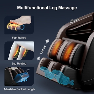 Fauteuil de massage intelligent multifonctionnel pour la maison, avec rail de guidage SL, entièrement automatique, pour soins corporels complets - Product Image 6