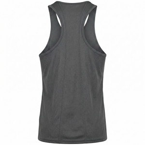 Wholesale Blank Fitness Muscle Shirt Custom Men's <b>Moisture</b> Wicking Racerback Vest Blank <b>Moisture</b> Wicking Gym Vest - Product Image 6