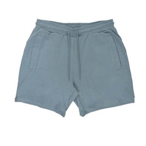 Pantalones Cortos Deportivos Casuales Vintage, Transpirables, de Punto, de Algodón/Poliéster, con Patrón Sólido, Color Personalizado, para Hombre - Product Image 4