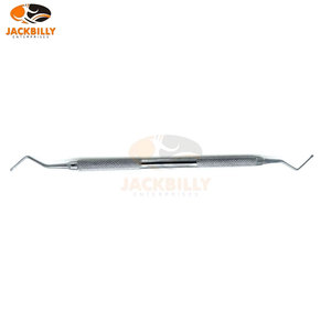 JACKBILLY Curettes dentaires double extrémité 815-A pour restauration, cuillères en acier de 1,2 mm, instrument d'orthodontie pour détartrage profond - Product Image 3