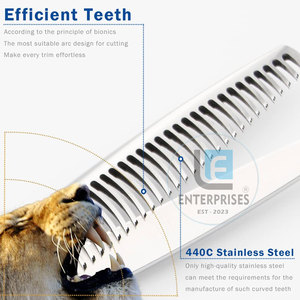 Reasonable Price Professional Stainless Steel <b>Thinning</b> Scissors for Hair Cutting-Durable Barber Use - Product Image 3