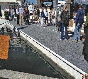 Mousse de velours de haute qualité, garniture de pont de remorque de garage, tapis de bateau marin en polyester à bas prix - Product Image 3