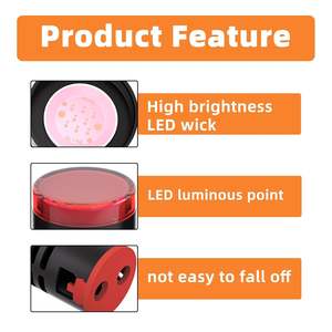 ไฟนำร่อง LED สีเขียว120V ทนทานแผงควบคุมอุตสาหกรรมกันน้ำสำหรับไฟแสดงสถานะสินค้า - Product Image 3