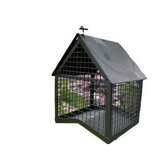 Cage à oiseaux décorative en métal doré de luxe, cage à oiseaux en filigrane pour centre de table de mariage, fête, table, décoration intérieure - Product Image 3