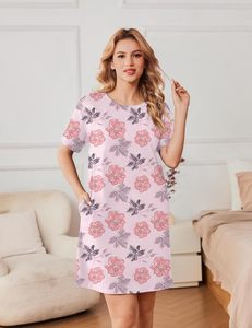 Camisón de Diseño para Mujer, Calidad Premium, Elegante y Cómodo, Ropa de Dormir de Tela Suave, Ropa de Estar de Lujo para Mujer - Product Image 2