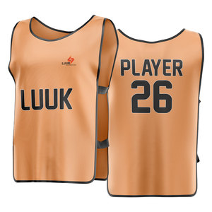 Wholesale Sublimated Soccer <b>Training</b> Vest Custom <b>Bibs</b> Football Pinnies Breathable Mesh Team Practice Jersey Polyester OEM - Product Image 6