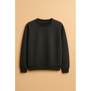 Men Black Hoodies Custom logo Oversize <b>Jumper</b> <b>Pullover</b> Hoodies Sweatshirts Mens New Custom 100% Cotton Mens Hoodies for Winters - Product Image 5