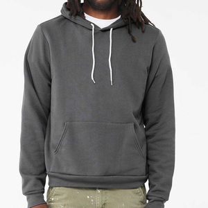 Vente en gros à prix bas : Sweat à capuche épais vierge 100% coton, coupe oversize unisexe avec fermeture éclair - Product Image 1