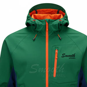 Chaqueta Impermeable para Senderismo con Bolsillos Transpirables y con Cremallera para Aventuras de Escalada y Camping - Product Image 2