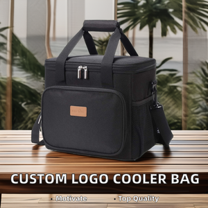 High Performance Cooler Bag featuring Padded Handles and Dual Zipper Closure Durable Thermal <b>Storage</b> for Picnic - Product Image 6