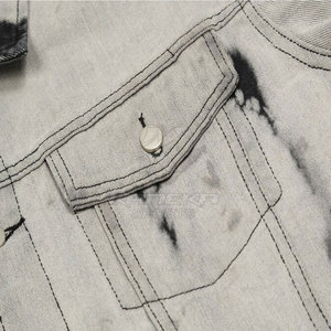 Chaqueta de Mezclilla de Invierno para Hombre, Estilo Moderno Premium, 100% Algodón con Forro Polar, Cómoda, Servicio OEM, Ropa Casual Diaria - Product Image 6