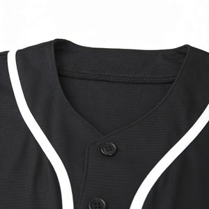 Men's Black Short Sleeve <b>Soccer</b> Jersey Crew Neck Moisture Wicking Polyester Sport Shirt Regular Fit All Seasons Apparel - Product Image 6