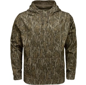 Vente en gros, Service OEM personnalisable : Sweat à capuche Bottomland à fermeture éclair, Vêtements tactiques pour la chasse et la pêche - Product Image 6