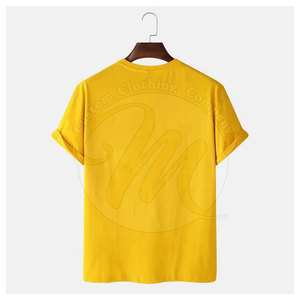 Camiseta de algodón para hombre de alta calidad, personalizable, con estilo único, para venta en línea. - Product Image 2