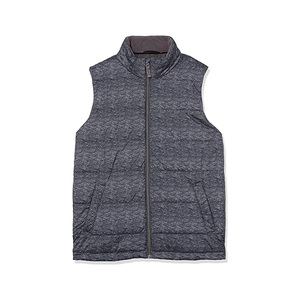Men's Casual Quilted Puffer Vest Stand Collar Zipper Windproof Winter <b>Waistcoat</b> - Product Image 5