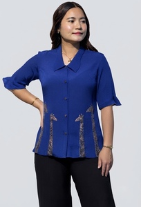 เสื้อเชิ้ตผู้หญิงทรงหลวมพรีเมียม เนื้อผ้านุ่มสบาย สไตล์ทันสมัย คุณภาพทนทาน ซื้อโดยตรงจากผู้ผลิต - Product Image 3
