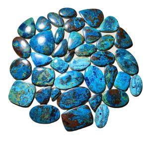 Cabochons de sattuchite en quartz naturel de qualité AAA+, lisses, 20-45 mm, 6-10 g, formes variées, magnifique lot de pierres précieuses en vrac pour la fabrication de bijoux de guérison - Product Image 4