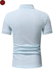 Camisa Casual de Manga Corta para Hombre Hexaplus Industries, Diseño Color Block, Antiarrugas, Secado Rápido, Tejido de Poliéster/Algodón, Color Blanco Claro - Product Image 2