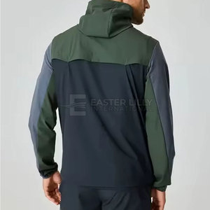 Chaqueta Deportiva Cortavientos para Hombre, Ajustada, a la Moda, con Cierre, Cómoda, para Entrenamiento - Product Image 5