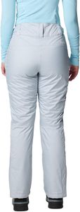 Pantalon de ski unisexe gris clair imperméable, coupe-vent, écologique -Tex avec isolation en polaire et fermeture à cordon - Product Image 2