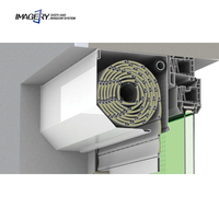 Volets roulants automatiques en aluminium pour fenêtres, volets anti-ouragan, volets roulants extérieurs pour fenêtres