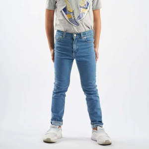 Jeans en denim tendance pour jeunes garçons, coupe slim, vêtements de mode pour jeunes garçons, vente en gros du Bangladesh, OEM personnalisable - Product Image 5
