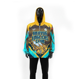 Sweat-shirt de pêche pour hommes et femmes UPF50+ anti-UV à séchage rapide, maillot de pêche par sublimation, logo personnalisé, fabricant OEM, vente en gros - Product Image 3